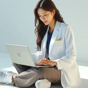 의사 약사 자켓 가운 남여 빅사이즈 병원 유니폼 아리아나  44~100까지 국내 제작 합리적 가격 제공