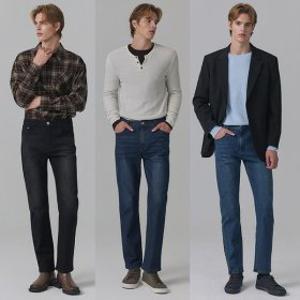 뱅뱅 26FW 남성 라이크라 스트레이트 데님 3종