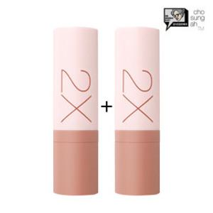 1+1 고밀착 스틱파데 조성아 TM 슈퍼핏 커버 스틱파운데이션 2X(투엑스) 12g  1호 라이트베이지