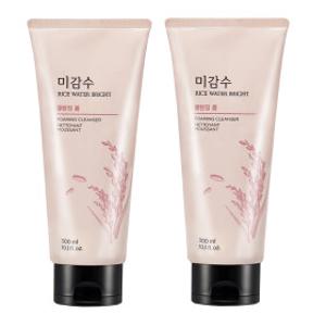 1+1 더페이스샵 미감수 브라이트 클렌징폼 300ml 대용량