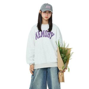 [소이] 여자 가을이월 루즈핏싱글합포 맨투맨티(25F1462)