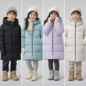 [백화점]블랙야크키즈 역시즌 택가259000원 덕다운롱패딩점퍼