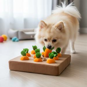 강아지노즈워크 당근밭 농장 당근뽑기 장난감 12구