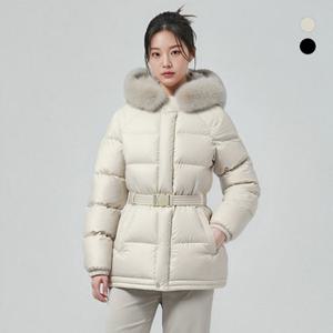 [K2] 여성 골든 K95 마들렌 FOX 구스다운 미들패딩 (필파워 850)_GWW25550