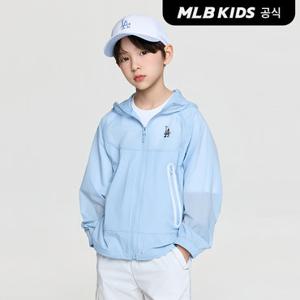[MLB키즈 공식]26SS 아웃도어 초경량 기능성 바람막이 LA (Mg. Sky Blue) 7AWJB0863-07SBM