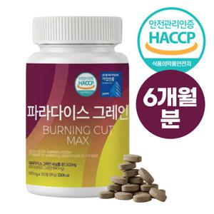 파라다이스 그래인 버닝컷 맥스 6파라돌 갈색지방 180정x1통(총 180정)