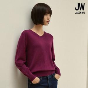 [TV상품]제이슨우 26FW Milo 실크코튼모달 100% V넥 니트 3종