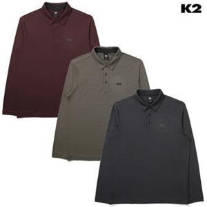 [백화점]K2[택가 132,000]남성 KMU 24 281 간절기 카라 가을 스트라이프 폴로 티셔츠 KMU24281 JS
