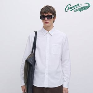 [크로커다일] P/C 자가드 SOLID 셔츠 CDAA7YS3405