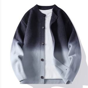 [디자이너몰]남성 가을 겨울 데일리 캐주얼 그라데이션 가디건
