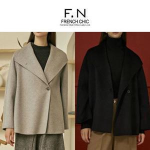 [에프엔] F.N 핸드메이드 하프 코트 S244