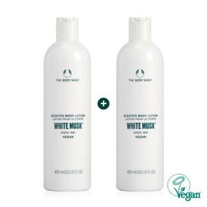 [10/28 5%더블] [1 + 1]더바디샵 화이트 머스크 바디 로션 400ML