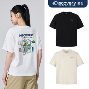[디스커버리] 유니 프레시벤트 캐리어 그래픽 반팔티셔츠 3종 택1