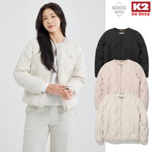 [백화점]K2 여성 겨울용 실크스타 구스 다운 경량 패딩 자켓 KWU24544YDP