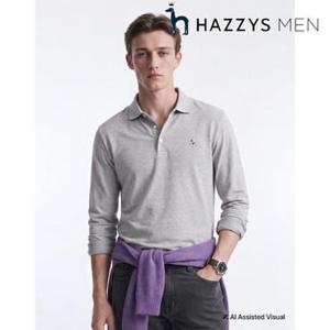 [백화점]헤지스 남성 (HZTS6F302I1)  26FW  SOFT COTTON  베이지 인터록 폴로 셔츠