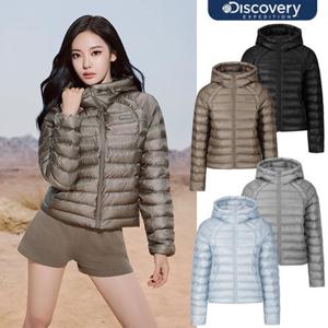 [백화점]디스커버리 26FW 여성 웰니스10데니아 초경량 크롭 패딩 DWPD48066
