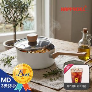 해피콜 컴포트라인 IH 인덕션 세라믹냄비 편수냄비 18cm