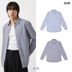 [HUM]남) 매직 스트라이프 셔츠(FHNECSL101P)