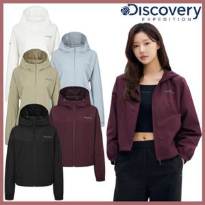 [백화점]디스커버리 25SS 이월/할인 여성 베르텍스 아웃도어 세미크롭 자켓/바람막이 캐쥬얼/기능성/데일리 DWWJ3M051-GSAS