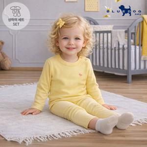 [블루독베이비] 코튼캔디 상하복_YE (4417067212)