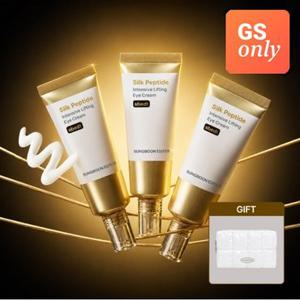 성분에디터 [3개세트] 홈쇼핑 완판 실크펩타이드 콜라겐 단백줄기 아이크림 50ml (+화이트 패딩 파우치 증정)