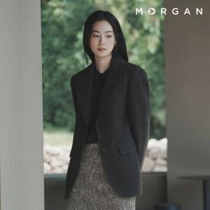 [TV상품]모르간 26FW 아틀리에 트윌 울 재킷