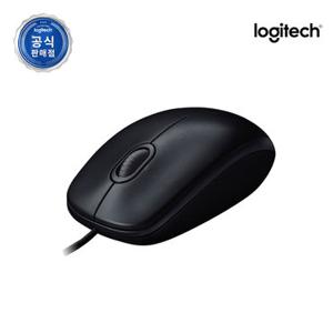 로지텍코리아 공식 M100R 유선마우스 블랙