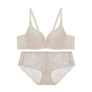 [백화점][게스언더웨어] E834 BE 커버업 레이스 볼륨 브래지어  여성레이스팬티세트 GEWBR834+PT834 GEWBR834