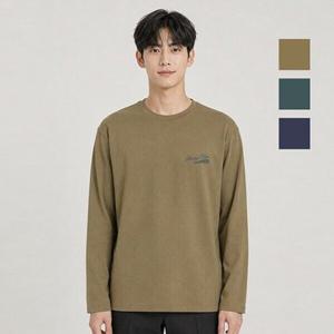 [뱅뱅]공용 얇은면소재 올웨이즈 레터링 긴팔티(NTM702)EIC