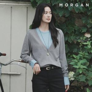 [TV상품]모르간 26FW 에센셜 커프스 져지블라우스 3종[런칭 가격 69,900원]