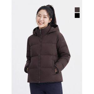 웨스트우드 여성 에센셜 미들 덕다운(80:20) 패딩점퍼_WP4WCDM124