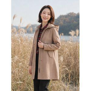 [PAT 여성] 패딩내피 탈착형 롱 점퍼_1H61339