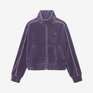 휠라 [FILA] [여] 벨벳 라인 포인트 스텐넥 집업 (FS254FT02F002_561)
