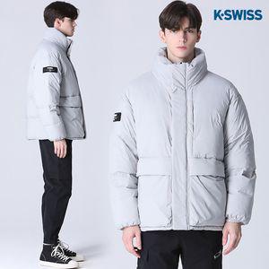 [케이스위스(K-SWISS)] 토니 솔리드 숏 패딩 점퍼