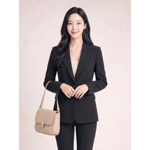 씨 테일러드 싱글 버튼 자켓 (2color)