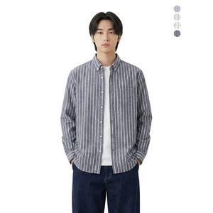 흄 [HUM]유니) 포플린 커스텀핏 셔츠(FHNECSL717P)