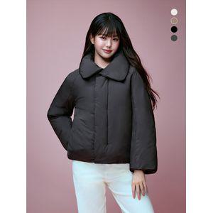 [아이더](장원영착용) 여성 라벨르 캐시미어 숏 코트 구스다운 숏패딩 자켓_DWW25560