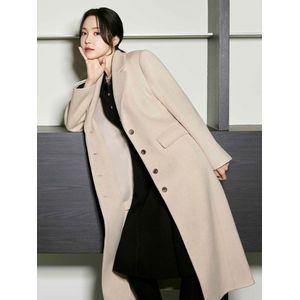JJ지고트 캐시미어 테일러드 히든 롱 코트 GPBA0CT341