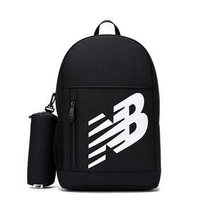 NB 뉴발란스 로고 프린트 데일리 백팩 가방 블랙 NBKDPENC-BLK