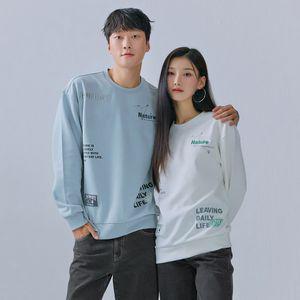 체이스컬트 [3color] 유니 전판 그래픽 맨투맨