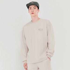 체이스컬트 남성 캠핑 일러스트 긴팔 티셔츠-BFRK5123C05