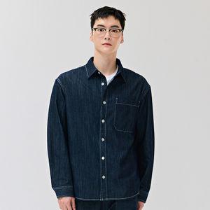 체이스컬트 공용 데님 아우터형 셔츠-DERU5432B04