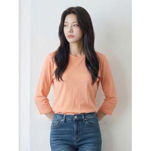 [PAT 여성] 헤리티지 실켓 7부 라운드 티셔츠_1LB5331