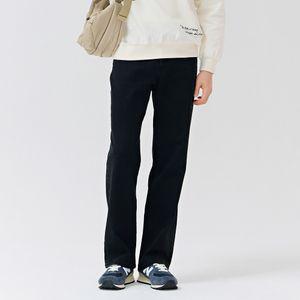체이스컬트 남성 블랙 워싱 와이드 데님 팬츠-DERK2316B03