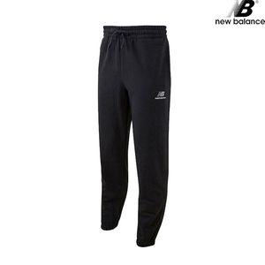 뉴발란스 NBMLC4S013-BK ESSENTIALS UNI-SSENTIALS 에센셜 스웻팬츠 뉴발 남녀공용 트레이닝 긴바지