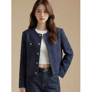 예쎄 라운드 트위드 자켓(S4FJK022A)