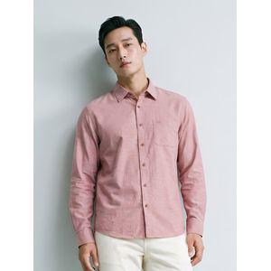 [PAT 남성] 조직감 솔리드 셔츠_1J51581