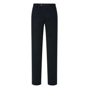 알레그리 네이비 Wool Jersey 레귤러 핏 셋업 팬츠 WXPA4F102N3