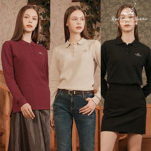 RCBPC RCB폴로클럽 여성 폴로 PK 기모 티셔츠_R3LT401_W