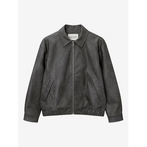 마인드브릿지 맨 [COUTURE]워시드 레더 블루종 그레이